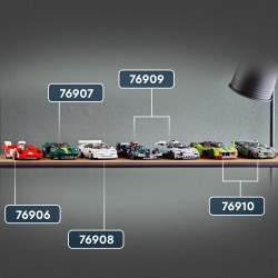 LEGO 76906 Speed Champion 1970 Ferrari 512 M, Coche de carreras de juguete