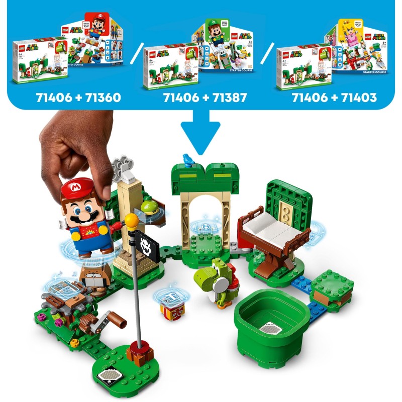 LEGO LEGO Super Mario 71406 Ensemble d’Extension La Maison Cadeau de Yoshi