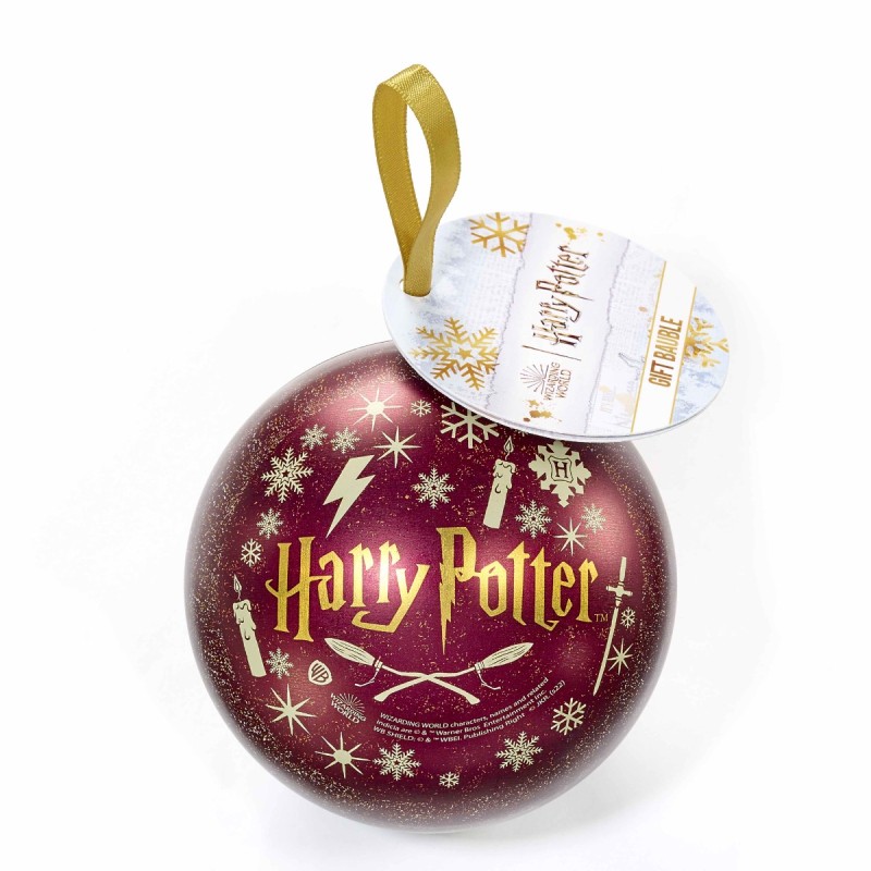 CARAT - HARRY POTTER - PALLINA DI NATALE - COLLANA BINARIO 9 E 3/4