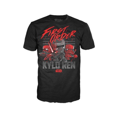 Funko Tee: Star Wars: Rise of Skywalker - Kylo Ren Supreme Leader Taglia L