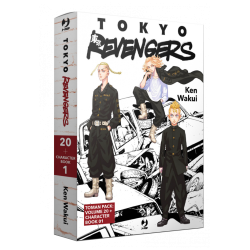 JPOP - TOKYO REVENGERS TOMAN PACK - VOL.20 + CHARACTER BOOK - PACK