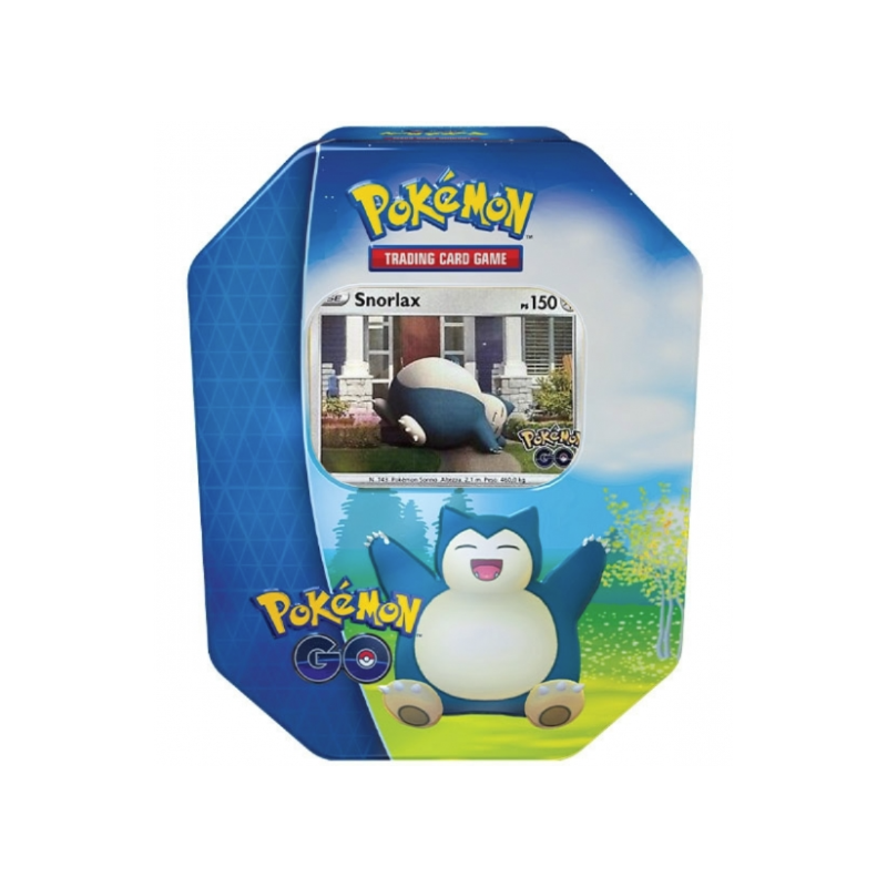 POKEMON - TIN POKEMON GO - SNORLAX