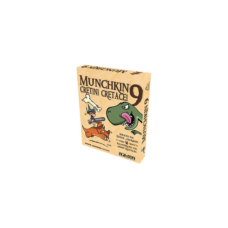 RAVEN EDIZIONI - MUNCHKIN 9 CRETINI E CRETACEI