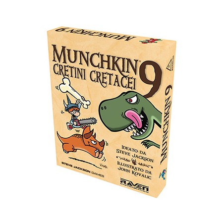 RAVEN EDIZIONI - MUNCHKIN 9 CRETINI E CRETACEI