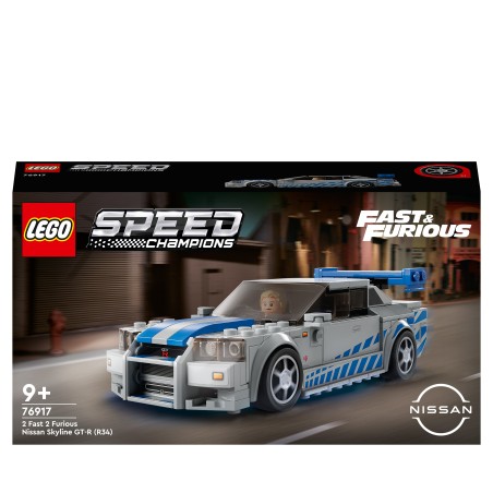 LEGO Speed Champions 76917 Nissan Skyline GT-R (R34) 2 Fast 2 Furious