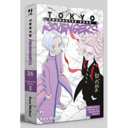 JPOP - TOKYO REVENGERS TOMAN PACK - VOL. 26 + CHARACTER BOOK 3