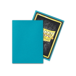 DRAGON SHIELD - 100 BUSTINE STANDARD - MATTE DUAL SLEEVES TURQUOISE