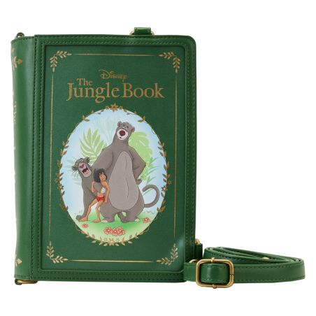 Loungefly - Disney Il Libro della Giungla - Borsa A Tracolla Convertibile Jungle Book - WDTB2786