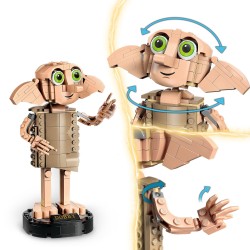 LEGO Harry Potter 76421 Dobby el Elfo Doméstico, Figura de Juguete