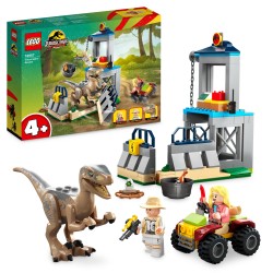 LEGO Jurassic World Jurassic Park 76957 L'Évasion du Vélociraptor