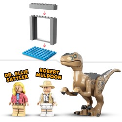 LEGO Jurassic World Jurassic Park 76957 L'Évasion du Vélociraptor