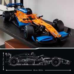 LEGO Technic 42141 Techcnic Coche de Carreras McLaren Formula 1 2022, Maqueta Adultos