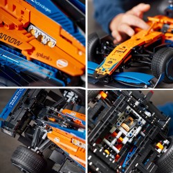 LEGO Technic 42141 Techcnic Coche de Carreras McLaren Formula 1 2022, Maqueta Adultos