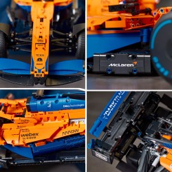 LEGO Technic 42141 Techcnic Coche de Carreras McLaren Formula 1 2022, Maqueta Adultos