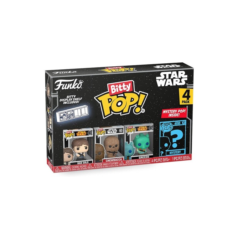 Bitty Pop! - Star Wars - Han Solo 4 Pack