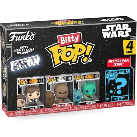 Bitty Pop! - Star Wars - Han Solo 4 Pack