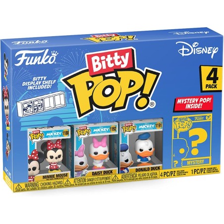 Bitty Pop! - Classic Disney - Minnie Mouse 4 Pack