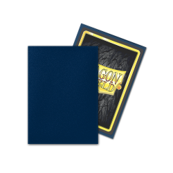 DRAGON SHIELD - 100 BUSTINE MATTE STANDARD - MIDNIGHT BLUE