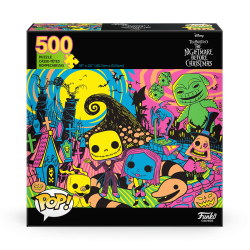 Pop! Puzzle - Disney - Tim Burton's The Nightmare Before Christmas - Blacklight (500 pz)