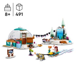 LEGO 41760 Friends Iglo vakantieavontuur Speelgoed Camping Set