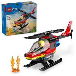 LEGO 60411 City L’Hélicoptère de Secours des Pompiers