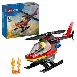 LEGO 60411 City L’Hélicoptère de Secours des Pompiers