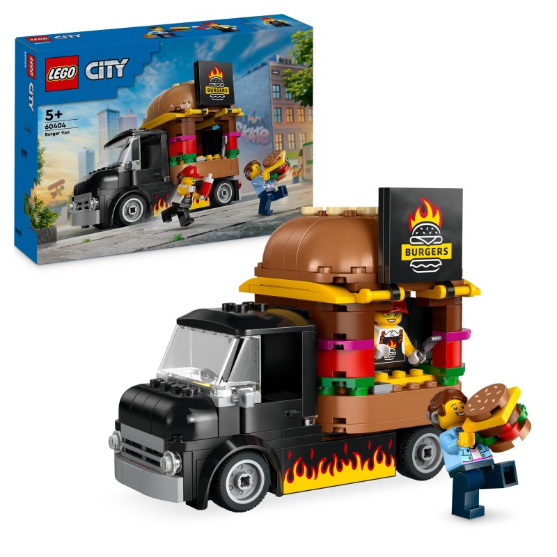 LEGO 60404 City Le Food-truck de Burgers