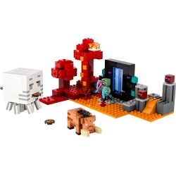 LEGO Minecraft 21255 L'Embuscade au Portail du Nether