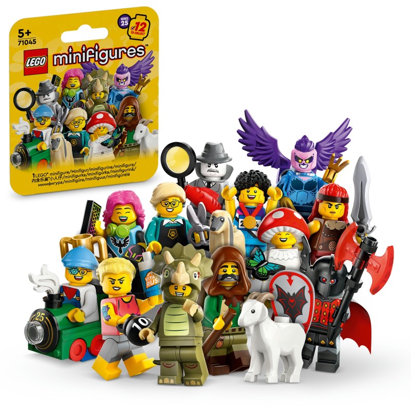 LEGO 71045 Minifigures: 25ª Edición, Pack de Minifiguras Coleccionables