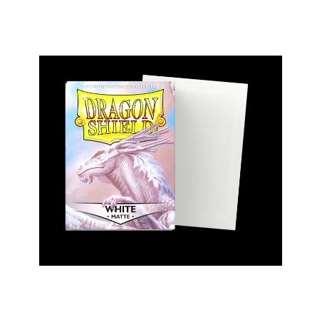 DRAGON SHIELD - 100 BUSTINE STANDARD - MATTE WHITE