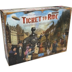 Asmodee - Ticket To Ride Legacy - Leggende Del Vecchio West