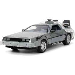 Jada - Back To The Future Part 1: 1982 DeLorean Dmc 12 - 1:24 Die-Cast Model With Lights