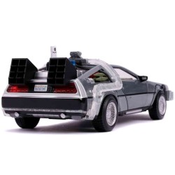 Jada - Back To The Future Part 2: 1982 DeLorean Dmc 12 - 1:24 Die-Cast Model With Lights