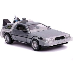 Jada - Back To The Future Part 2: 1982 DeLorean Dmc 12 - 1:24 Die-Cast Model With Lights