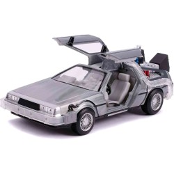 Jada - Back To The Future Part 2: 1982 DeLorean Dmc 12 - 1:24 Die-Cast Model With Lights