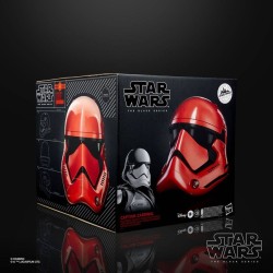 Hasbro - Star Wars - Casco Elettronico Captain Cardinal Black Series