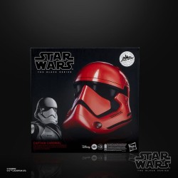 Hasbro - Star Wars - Casco Elettronico Captain Cardinal Black Series