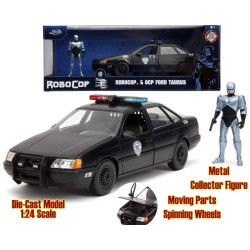 Jada - Robocop 1986 - 1986 Ford Taurus With Robocop - 1:24 Die-Cast Model