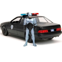 Jada - Robocop 1986 - 1986 Ford Taurus With Robocop - 1:24 Die-Cast Model