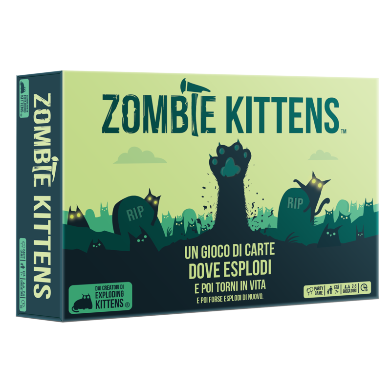 Asmodee - Zombie Kittens