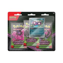 Pokemon - blister 3 bustine + promo - scarlatto e violetto 6.5 - segreto fiabesco - Preorder