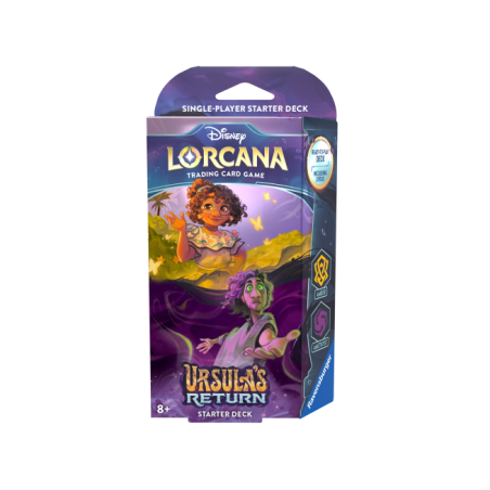 Ravensburger Tcg - Lorcana - Ursula Return - Starter Deck Amber Amethyst - ENG