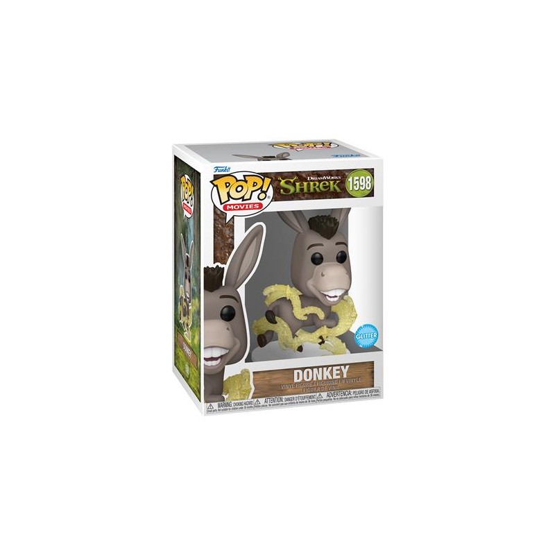 Pop movies Dreamworks: 30th Anniversary - Shrek - Donkey 1598 Ciuchino