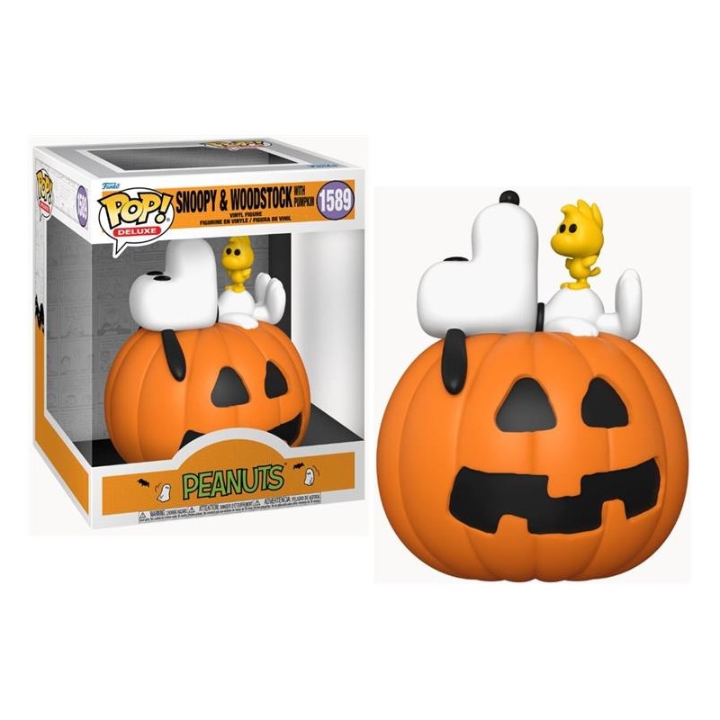 Pop Television Deluxe Peanuts  Snoopy W/ Woodstock 1589