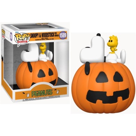 Pop Television Deluxe Peanuts  Snoopy W/ Woodstock 1589