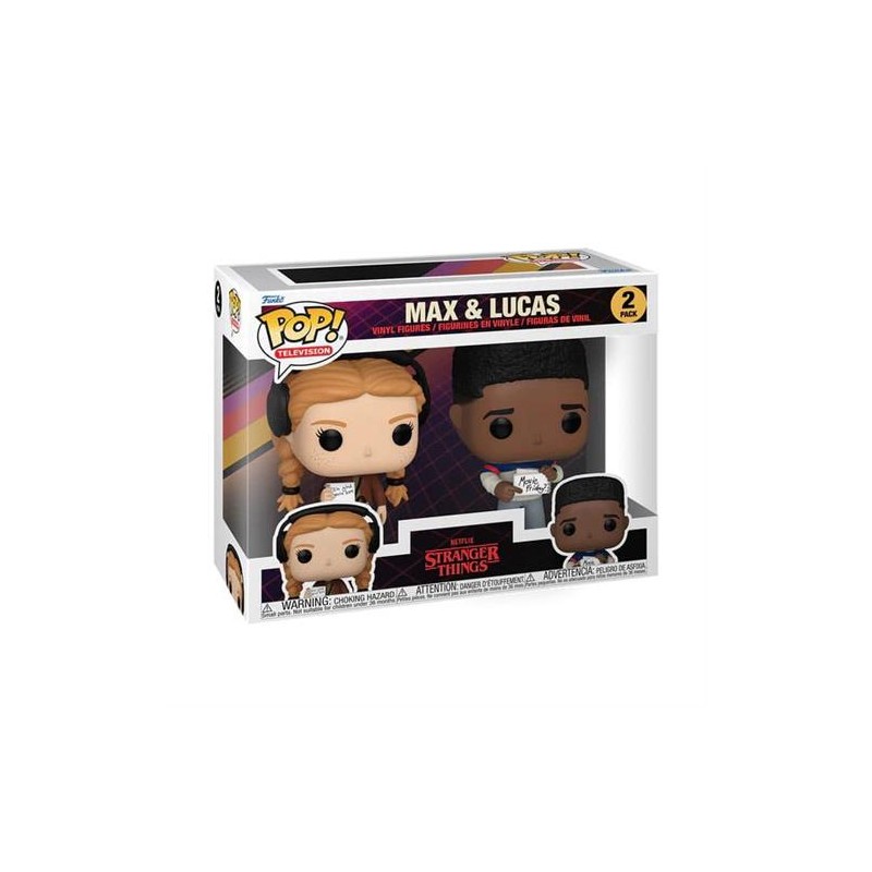 Pop Television Stranger Things - 2-Pack Max & Lucas