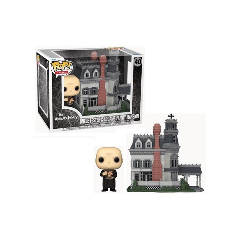 Pop television - Town -  Addams Family Classic - Addams Home W/ Zio Fester 40