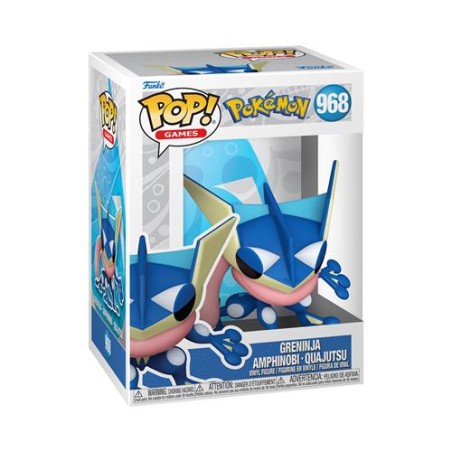 Pop Games Pokemon - Pop Funko Vinyl Figure 968 Greninja (Emea)