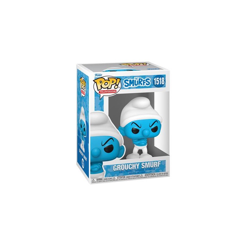 Pop Television Puffi Grouchy Smurf