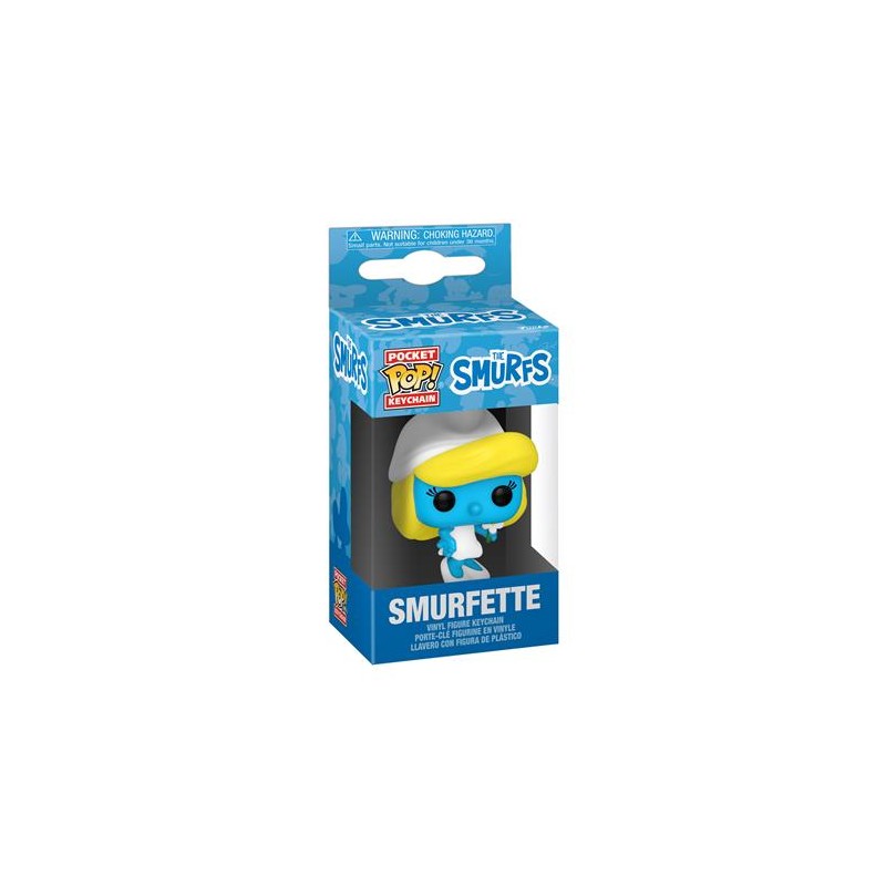 Pop Keychain  Puffi (smurf) Puffetta